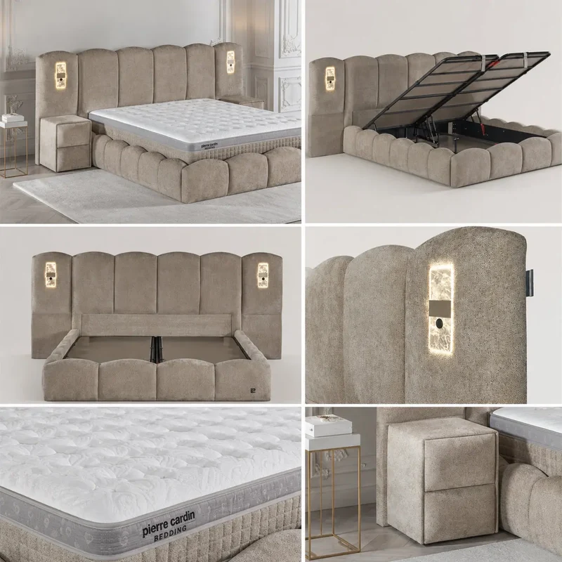 Lit Coffre LAS PALMAS (LED)