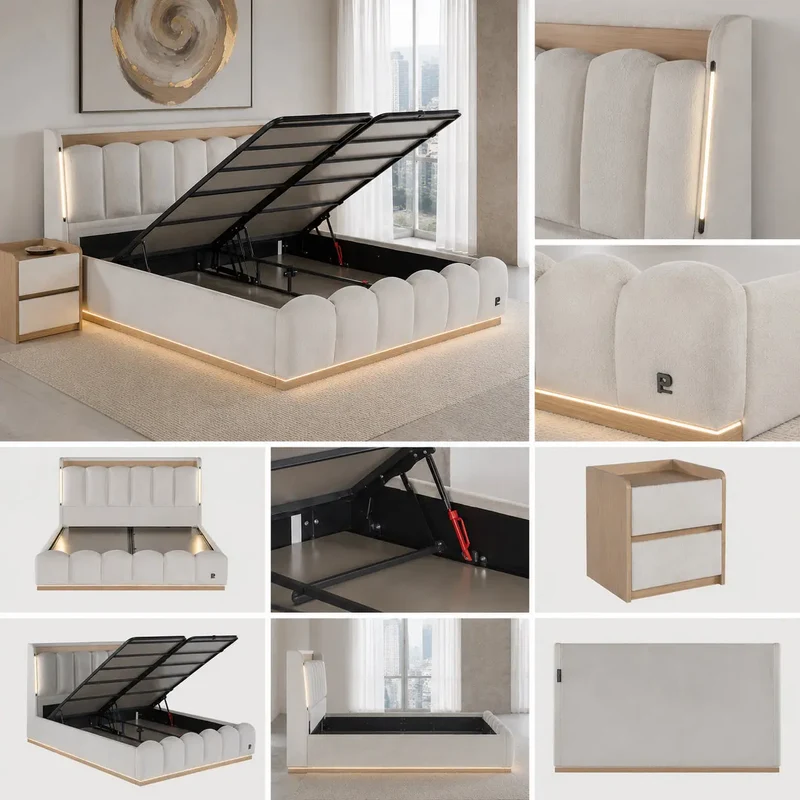 Lit Coffre TORINO LED
