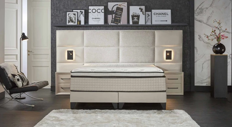 Tête de lit MAESTRO 250 tissus au choix