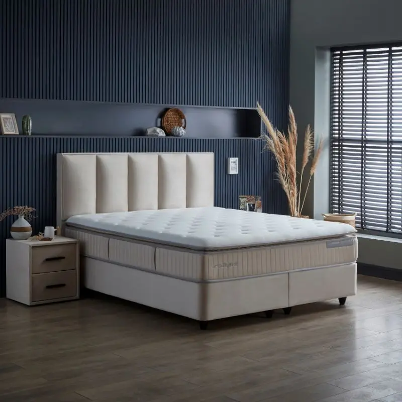 Matelas hybride 5 couches 33cm - ELISEBEDD
